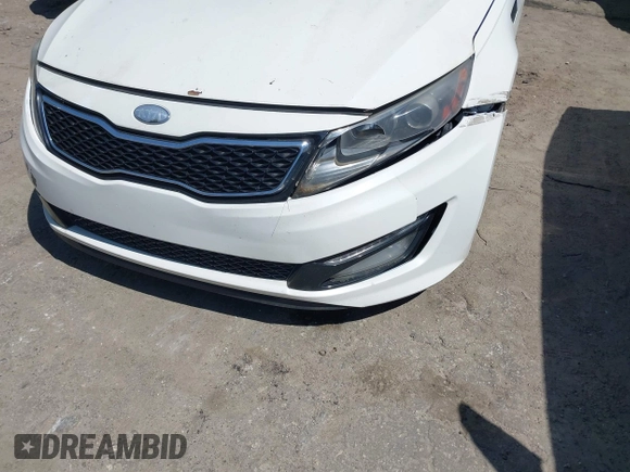 2013 Kia Optima SX with VIN 5XXGR4A66DG202571, listed as a IAAI auction lot 41917407 with 167,968 mi miles. Bid and sale history available at carsss.com. Image 6.