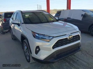 2024 Toyota RAV4 XLE Premium with VIN 2T3C1RFV8RW325568, listed as a IAAI auction lot 41894123 with 7,567 mi miles. Bid and sale history available at carsss.com. Image 1.