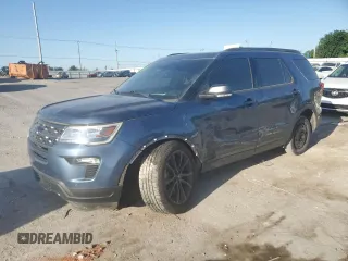 2018 Ford Explorer XLT z VIN 1FM5K7D86JGB07924, wystawiony jako Copart lot #56415575 z przebiegiem 151 540 mil mil oraz Szkody całkowita. Historia ofert i sprzedaży dostępna na DreamBid. Obrazek 1.