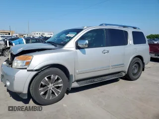 2015 Nissan Armada SV z VIN 5N1BA0ND4FN610900, wystawiony jako Copart lot #54236145 z przebiegiem 221 262 mil mil oraz Szkoda całkowita • Salvage title. Historia ofert i sprzedaży dostępna na DreamBid. Obrazek 1.