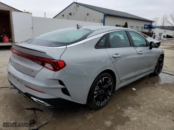2024 Kia K5 GT-Line with VIN 5XXG64J27RG265577, listed as a Copart auction lot 85366454 with 16,641 mi miles and Salvage Title. Bid and sale history available at carsss.com. Image 3.