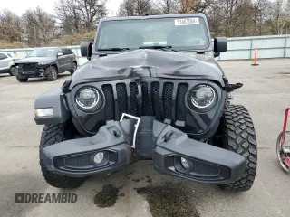 2022 Jeep Wrangler Unlimited Willys with VIN 1C4HJXDM6NW135462, listed as a Copart auction lot 53467564 with 22,028 mi miles and Non Repairable. Bid and sale history available at DreamBid. Image 5.