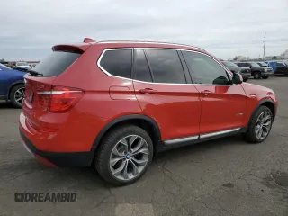 2015 BMW X3 xDrive28i with VIN 5UXWX9C52F0D47664, listed as a Copart auction lot 50085125 with 79,661 mi miles and Salvage Title. Bid and sale history available at carsss.com. Image 3.