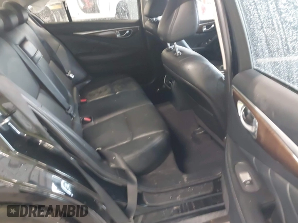 2019 Infiniti Q50 3.0t LUXE with VIN JN1EV7AP1KM512392, listed as a IAAI auction lot 40055915 with 103,485 mi miles. Bid and sale history available at carsss.com. Image 8.