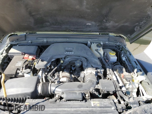 2020 Jeep Wrangler Unlimited Rubicon z VIN 1C4HJXFG9LW329455, wystawiony jako Copart lot #47429375 z przebiegiem 57 629 mil mil oraz Szkoda całkowita • Salvage title. Historia ofert i sprzedaży dostępna na DreamBid. Obrazek 12.