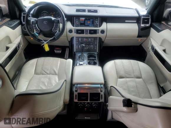 2012 Land Rover Range Rover SC с VIN SALMF1E4XCA379968, выставлен на аукционе Copart как лот 79181374 с пробегом 110 416 миль миль и Чистый • Clean title. История ставок и продаж доступна на DreamBid. Изображение 8.