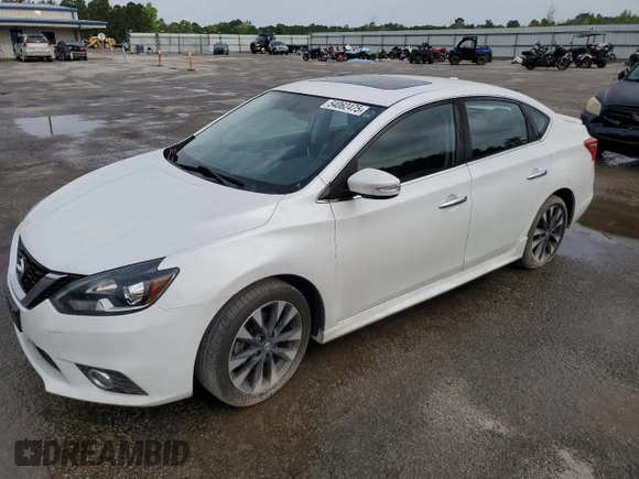2017 Nissan Sentra SR Turbo с VIN 3N1CB7AP3HY320266, выставлен на аукционе Copart как лот 54062475 с пробегом 82 528 миль миль и Списание • Salvage title. История ставок и продаж доступна на DreamBid. Изображение 1.