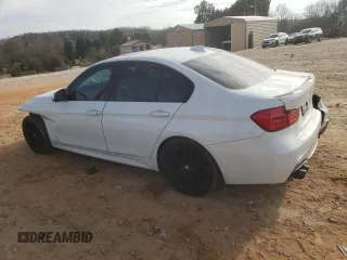 2014 BMW 3 Series 335i with VIN WBA3A9G52ENS65462, listed as a Copart auction lot 86523644 with 158,824 mi miles and Salvage Title. Bid and sale history available at carsss.com. Image 2.