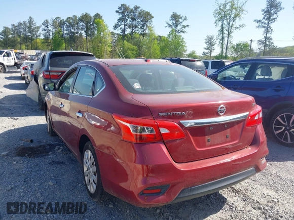 2016 Nissan Sentra SV with VIN 3N1AB7AP4GL647682, listed as a IAAI auction lot 42030087 with 137,879 mi miles and . Bid and sale history available at DreamBid. Image 3.