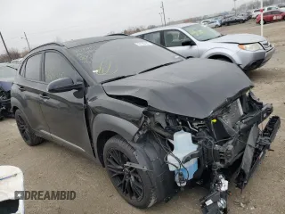 2020 Hyundai Kona Limited with VIN KM8K33A58LU533945, listed as a Copart auction lot 70133492 with 4,658 mi miles. Bid and sale history available at carsss.com. Image 4.