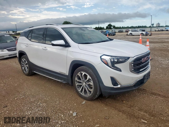 2020 GMC Terrain SLT z VIN 3GKALPEX1LL295440, wystawiony jako Copart lot #56428035 z przebiegiem 132 303 mil mil oraz Czysty tytuł • Clean title. Historia ofert i sprzedaży dostępna na DreamBid. Obrazek 4.