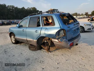 2004 Hyundai Santa Fe GLS with VIN KM8SC73E74U833353, listed as a Copart auction lot 76123274 with 115,309 mi miles and Salvage Title. Bid and sale history available at carsss.com. Image 2.