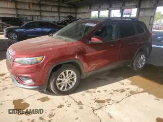 2019 Jeep Cherokee Latitude z VIN 1C4PJLCBXKD172221, wystawiony jako Copart lot #53525515 z przebiegiem 120 346 mil mil oraz Szkoda całkowita • Salvage title. Historia ofert i sprzedaży dostępna na DreamBid. Obrazek 1.