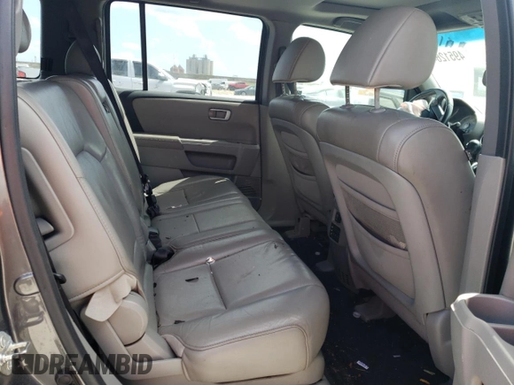 2011 Honda Pilot EX-L with VIN 5FNYF3H65BB034726, listed as a Copart auction lot 49512645 with Not Provided miles and Salvage Title. Bid and sale history available at carsss.com. Image 12.