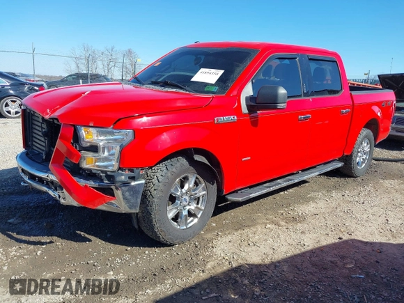 2015 Ford F-150 XLT with VIN 1FTEW1EG4FFA52284, listed as a IAAI auction lot 41894358 with 106,170 mi miles and . Bid and sale history available at carsss.com. Image 2.