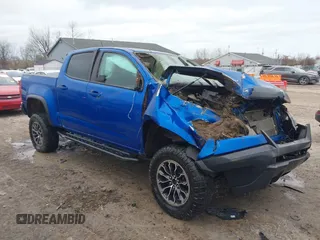 2018 Chevrolet Colorado 4WD ZR2 z VIN 1GCGTEEN8J1183621, wystawiony jako IAAI lot #42036970 z przebiegiem 96 201 mil mil oraz . Historia ofert i sprzedaży dostępna na DreamBid. Obrazek 1.