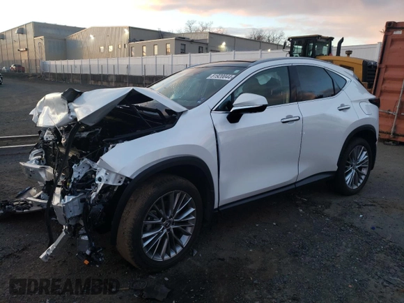 2024 Lexus NX 350 Luxury с VIN 2T2HGCEZ0RC052380, выставлен на аукционе Copart как лот 81920044 с пробегом 4 290 миль миль и Списание • Salvage title. История ставок и продаж доступна на DreamBid. Изображение 1.