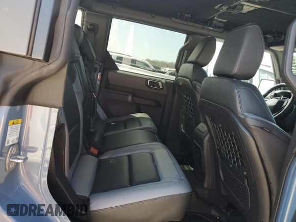 2024 Ford Bronco Big Bend with VIN 1FMDE7BH4RLB04707, listed as a Copart auction lot 50631485 with 3,626 mi miles and Salvage Title. Bid and sale history available at DreamBid. Image 11.