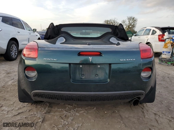 2006 Pontiac Solstice with VIN 1G2MB35B16Y117219, listed as a Copart auction lot 73632454 with 59,907 mi miles and Salvage Title. Bid and sale history available at carsss.com. Image 6.