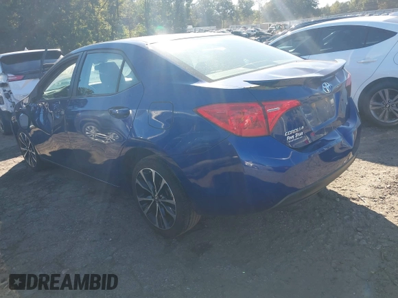 2017 Toyota Corolla L with VIN 2T1BURHE0HC937580, listed as a IAAI auction lot 40591004 with 112,411 mi miles and . Bid and sale history available at DreamBid. Image 3.