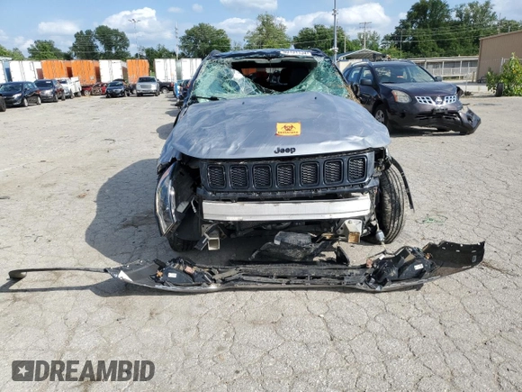 2018 Jeep Compass Altitude with VIN 3C4NJCBB2JT407423, listed as a Copart auction lot 65131134 with 66,605 mi miles and Salvage title. Bid and sale history available at DreamBid. Image 5.