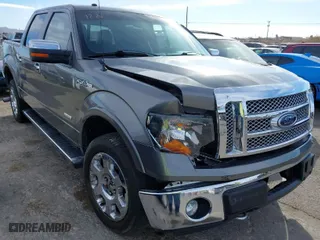 2012 Ford F-150 XL with VIN 1FTFW1ET0CFB72290, listed as a IAAI auction lot 41193272 with 133,057 mi miles. Bid and sale history available at carsss.com. Image 6.