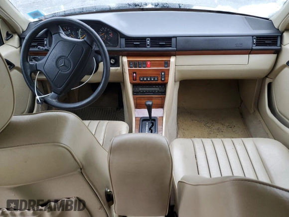 1992 Mercedes-Benz 300 with VIN WDBEA90E9NF223207, listed as a Copart auction lot 44739805 with 210,394 mi miles and Non Repairable. Bid and sale history available at DreamBid. Image 8.