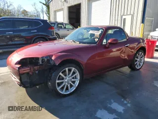2008 Mazda MX-5 Miata Grand Touring z VIN JM1NC26F580154185, wystawiony jako Copart lot #41664495 z przebiegiem 208 661 mil mil oraz Szkoda całkowita • Salvage title. Historia ofert i sprzedaży dostępna na DreamBid. Obrazek 1.
