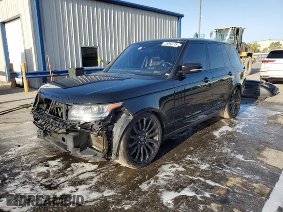 2016 Land Rover Range Rover Supercharged с VIN SALGS2EF6GA256920, выставлен на аукционе Copart как лот 55063715 с пробегом 138 814 миль миль и Списание • Salvage title. История ставок и продаж доступна на DreamBid. Изображение 1.