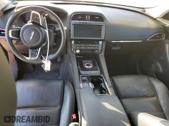 2020 Jaguar F-Pace 25t Prestige with VIN SADCK2FX3LA648118, listed as a Copart auction lot 86134234 with 60,053 mi miles and Salvage title. Bid and sale history available at DreamBid. Image 8.