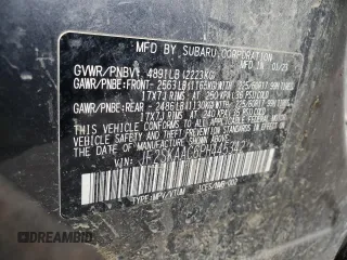 2023 Subaru Forester with VIN JF2SKAAC6PH445342, listed as a Copart auction lot 42399605 with 41,273 mi miles and Salvage Title. Bid and sale history available at carsss.com. Image 14.