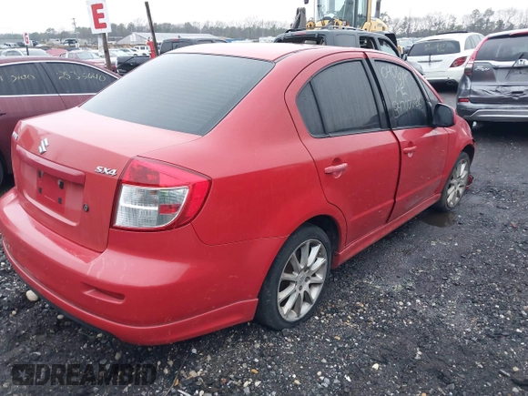 2008 Suzuki SX4 Sport with VIN JS2YC414185102186, listed as a IAAI auction lot 41988750 with 999,999 mi miles. Bid and sale history available at carsss.com. Image 4.