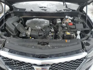 2021 Cadillac XT6 Premium Luxury with VIN 1GYKPDRS3MZ165049, listed as a Copart auction lot 45456145 with 57,112 mi miles and Salvage title. Bid and sale history available at DreamBid. Image 12.