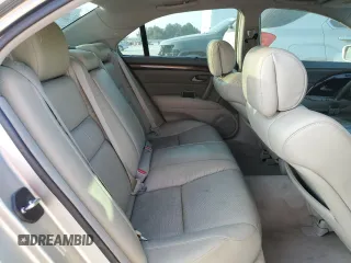 2008 Acura RL with VIN JH4KB16508C000911, listed as a Copart auction lot 68514854 with 147,546 mi miles and Salvage Title. Bid and sale history available at DreamBid. Image 10.