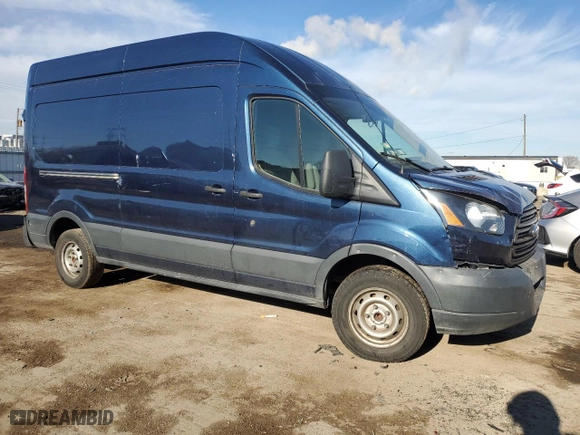 2017 Ford Transit Van with VIN 1FTYR2XM1HKA49236, listed as a Copart auction lot 83787814 with NaN miles and Salvage Title. Bid and sale history available at carsss.com. Image 4.