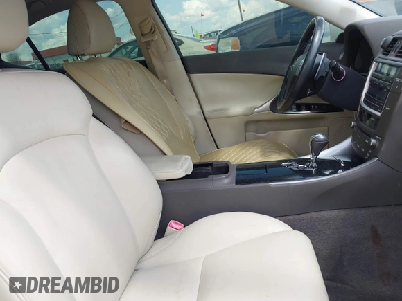 2011 Lexus IS 250 with VIN JTHBF5C24B5133687, listed as a IAAI auction lot 42013015 with 116,939 mi miles. Bid and sale history available at carsss.com. Image 5.