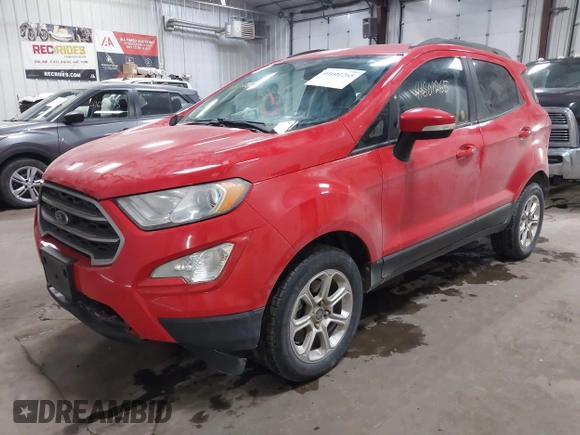 2019 Ford EcoSport SE with VIN MAJ6S3GL2KC290237, listed as a IAAI auction lot 41601265 with 108,754 mi miles and . Bid and sale history available at DreamBid. Image 17.