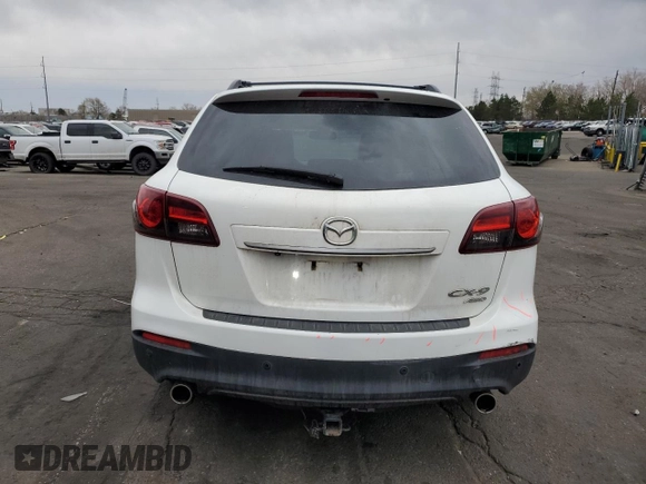 2013 Mazda CX-9 Grand Touring with VIN JM3TB3DA9D0404472, listed as a Copart auction lot 50997705 with 123,476 mi miles and Salvage Title. Bid and sale history available at carsss.com. Image 6.