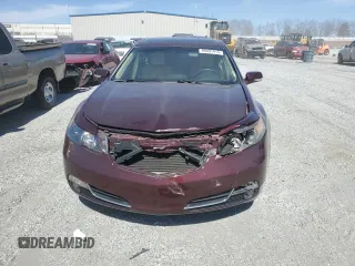 2012 Acura TL Tech Auto with VIN 19UUA8F52CA016622, listed as a Copart auction lot 49491415 with 124,605 mi miles and Salvage Title. Bid and sale history available at carsss.com. Image 5.