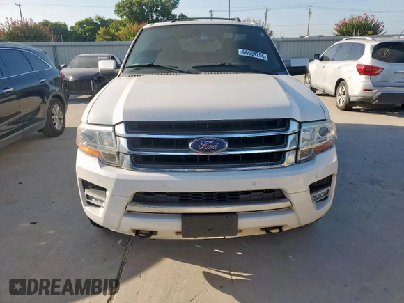 2015 Ford Expedition Max Limited с VIN 1FMJK2ATXFEF16702, выставлен на аукционе Copart как лот 66694295 с пробегом 175 928 миль миль и Списание • Salvage title. История ставок и продаж доступна на DreamBid. Изображение 5.