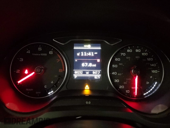 2016 Audi A3 2.0T Premium with VIN WAU78LFFXG1089145, listed as a Copart auction lot 83999374 with 60,232 mi miles and Salvage Title. Bid and sale history available at carsss.com. Image 9.