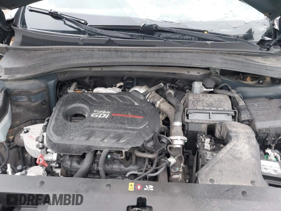 2019 Hyundai Santa Fe Ultimate with VIN 5NMS53AA9KH055620, listed as a IAAI auction lot 41623851 with 39,717 mi miles. Bid and sale history available at carsss.com. Image 10.