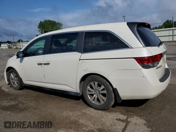 2015 Honda Odyssey EX with VIN 5FNRL5H4XFB022780, listed as a Copart auction lot 54724545 with Not Provided miles and Salvage Title. Bid and sale history available at DreamBid. Image 2.