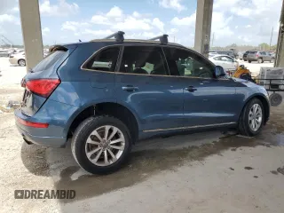 2016 Audi Q5 Premium with VIN WA1C2AFP1GA011900, listed as a Copart auction lot 60436605 with 64,498 mi miles and Salvage title. Bid and sale history available at DreamBid. Image 3.