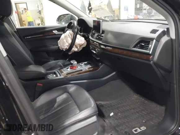 2018 Audi Q5 Premium Plus with VIN WA1BNAFY0J2237648, listed as a IAAI auction lot 41749808 with 103,566 mi miles. Bid and sale history available at carsss.com. Image 5.