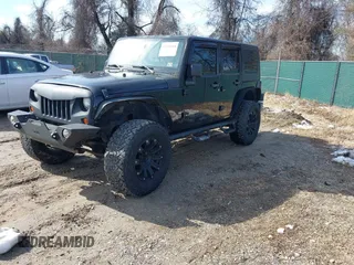 2008 Jeep Wrangler Unlimited Rubicon with VIN 1J8GA691X8L641959, listed as a IAAI auction lot 41586564 with 174,886 mi miles and . Bid and sale history available at DreamBid. Image 2.