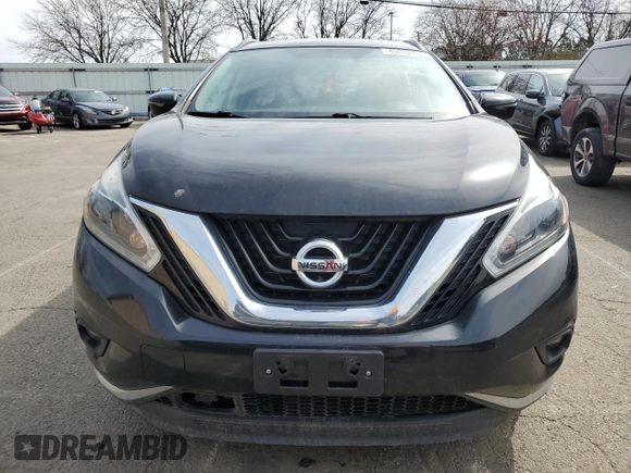 2018 Nissan Murano SL with VIN 5N1AZ2MH1JN141407, listed as a Copart auction lot 49082455 with 92,050 mi miles and Salvage Title. Bid and sale history available at DreamBid. Image 5.