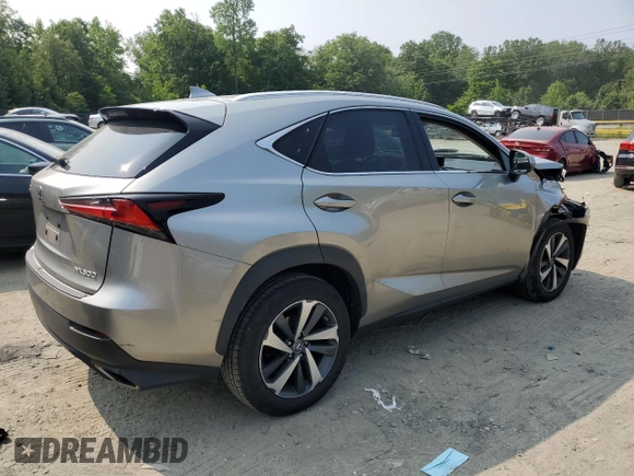 2018 Lexus NX 300 with VIN JTJBARBZ3J2157367, listed as a Copart auction lot 59211665 with 112,780 mi miles and Salvage title. Bid and sale history available at DreamBid. Image 3.