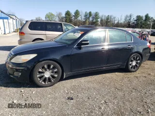 2009 Hyundai Genesis with VIN KMHGC46E29U030361, listed as a Copart auction lot 51669725 with 276,498 mi miles and Salvage Title. Bid and sale history available at carsss.com. Image 1.