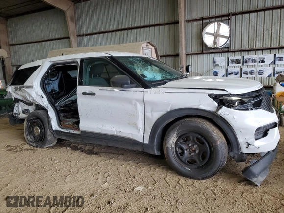2021 Ford Explorer z VIN 1FM5K8AC7MNA08480, wystawiony jako Copart lot #77784154 z przebiegiem Nie podano mil oraz Szkoda całkowita • Salvage title. Historia ofert i sprzedaży dostępna na DreamBid. Obrazek 4.